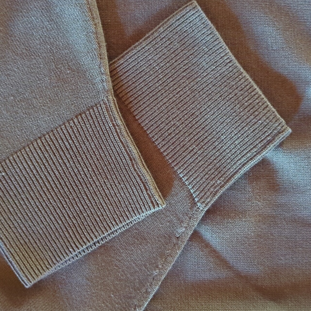 Beautiful Talbots Color Block Cardigan In Olive, … - image 5